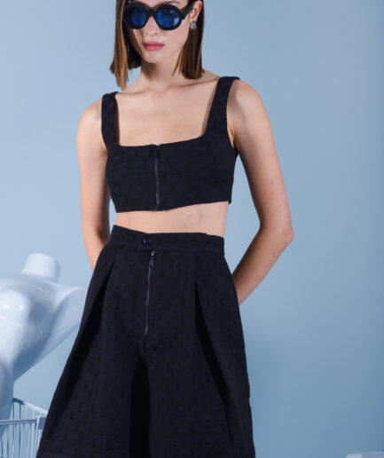 Clueless Top - Blue Black Arpyes