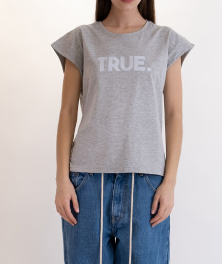 Irma T-Shirt True - Grey Salt & Pepper Jeans Co.
