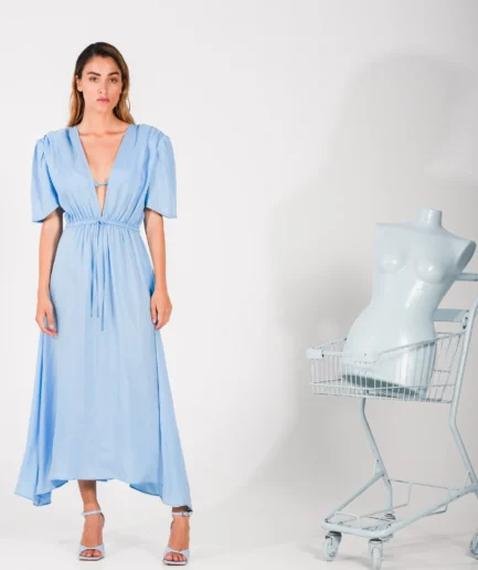Garner Dress - Light Blue Arpyes