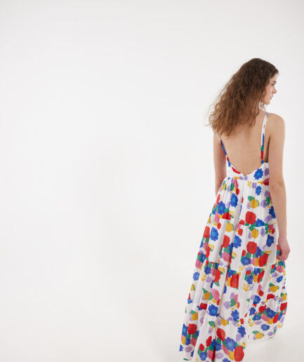 Ether Dress - White Hemithea
