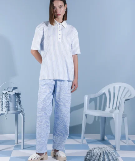 Joey Polo T-Shirt - Baby Blue Arpyes