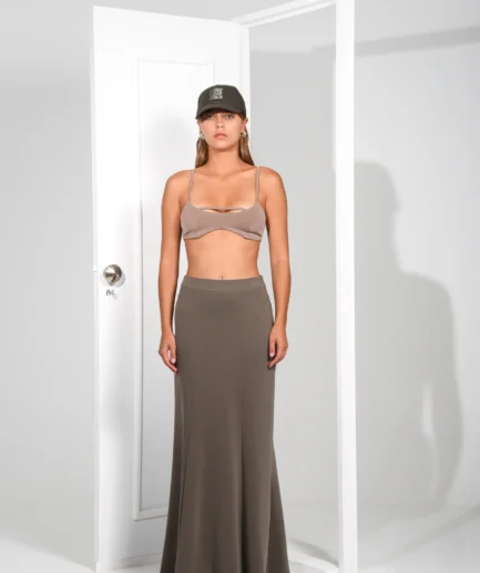 Expectation Skirt - Khaki Arpyes