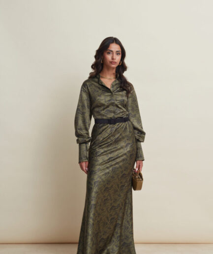 Enigma Skirt – Khaki La Chaine