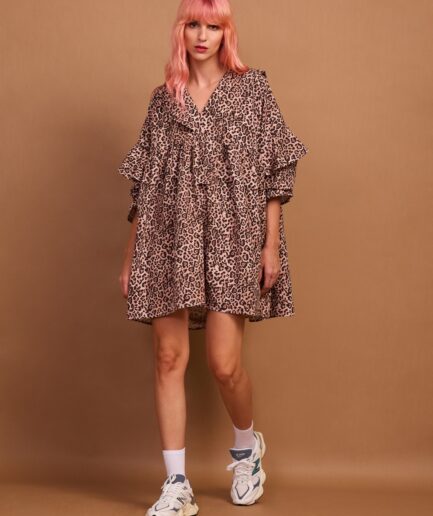 Alicia Dress - Leopard EAFTE
