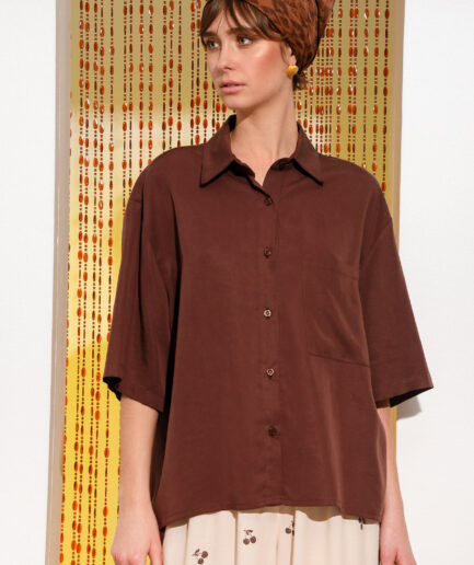 Harmony Shirt - Brown Arpyes
