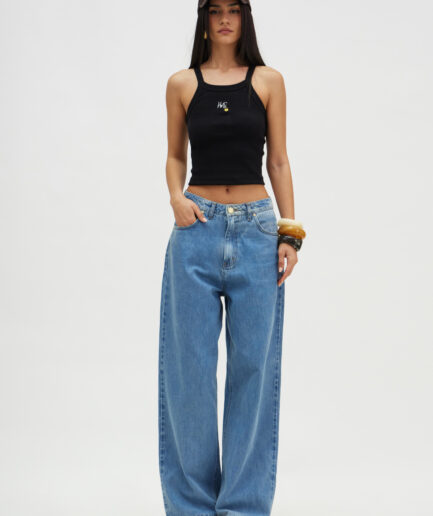Piera Top - Black Hemithea