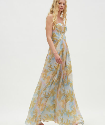 Braxton Dress - Sky Blue Hemithea