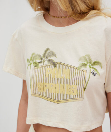 Nala Top Ivory - Palm Springs Hemithea