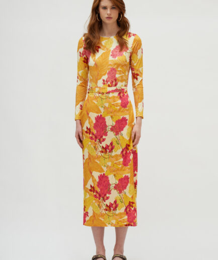 Lilian Skirt - Banana Yellow Hemithea