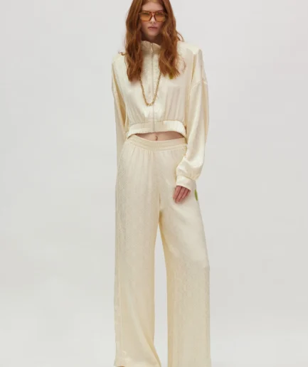Peacock Pants - Cream Hemithea