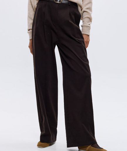 Raisa Barel Pants - Dark Chocolate Dolce Domenica