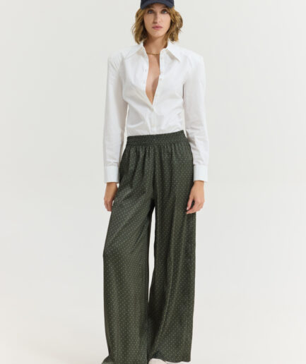 Dimple Pants - Khaki Hemithea