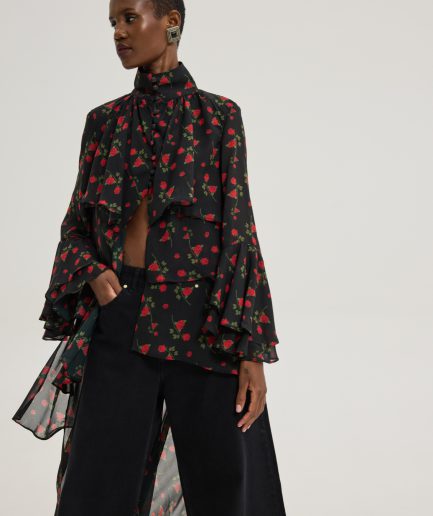 Long Island Top - Black Hemithea