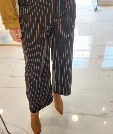 Nefeli Pants - Beige Stripes MAEDA