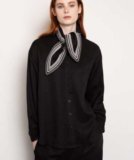 Isabel Blouse - Black Niso