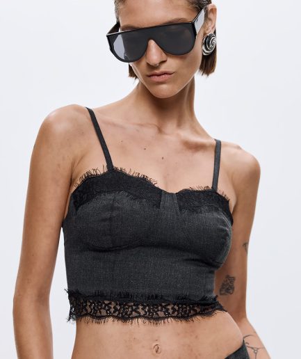 Philippa Tr Bustier – Grey Dolce Domenica
