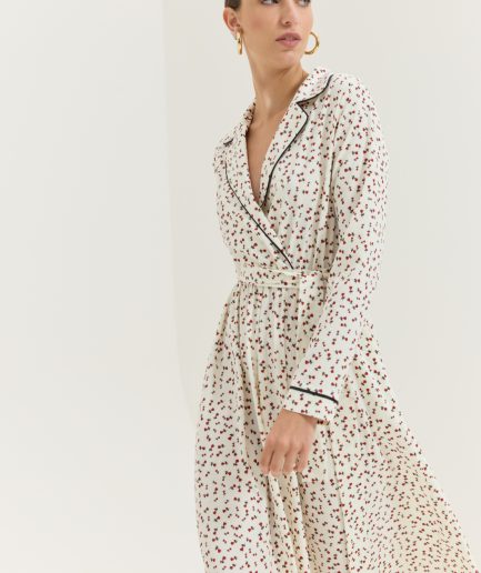 Donatella Dress - Off-White Hemithea