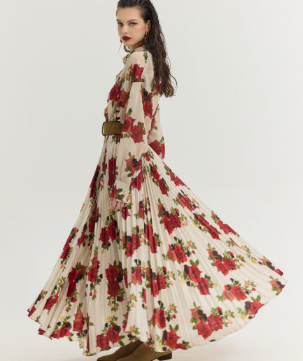 Champagne Skirt - Cream Hemithea