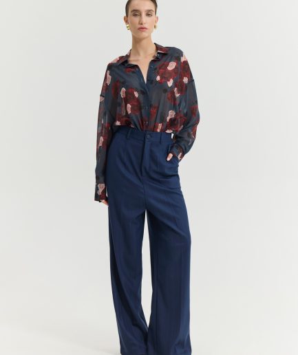 Brandy Pants - Blue Hemithea