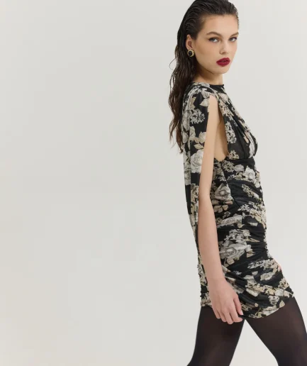 Clover Dress - Black Hemithea