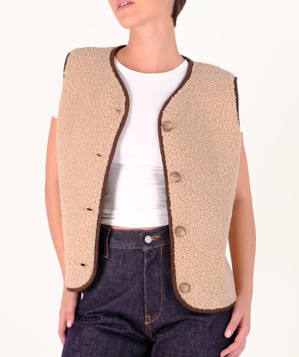 Lexi Vest - Brown Salt & Pepper Jeans Co.