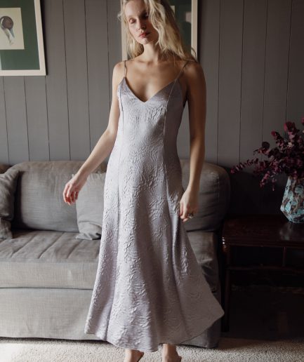Cerylo Dress - Light Grey Nidodileda