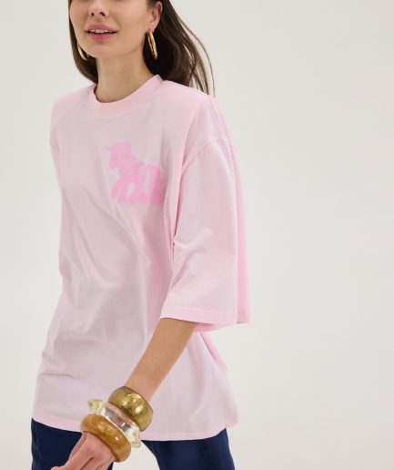 Sahara T-shirt - Pink Hemithea