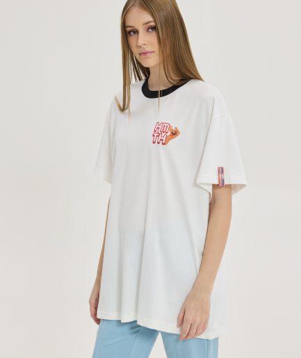 Cheetah T-Shirt -Off-White Dog Days Hemithea