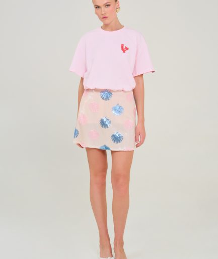 Kadi Skirt - Pink Hemithea