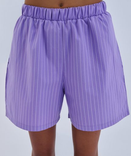 Shorts Striped - Purple Combos