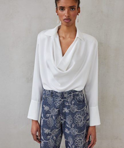 Regina Shirt Off White Mix & Match