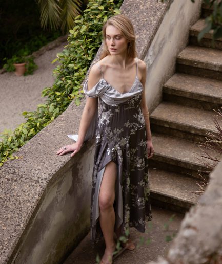 Endless Dress - Grey/Silver Nidodileda