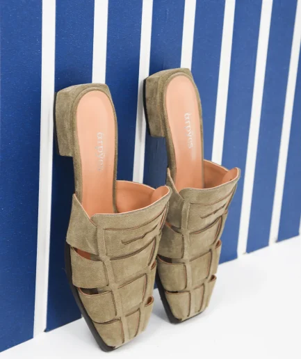 Crab Mules -Khaki Arpyes