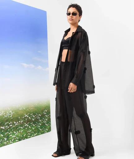 August Pants - Black Arpyes