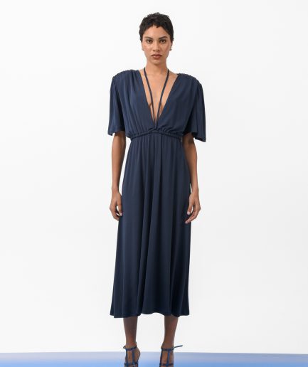 Muse Dress - Dark Blue Arpyes