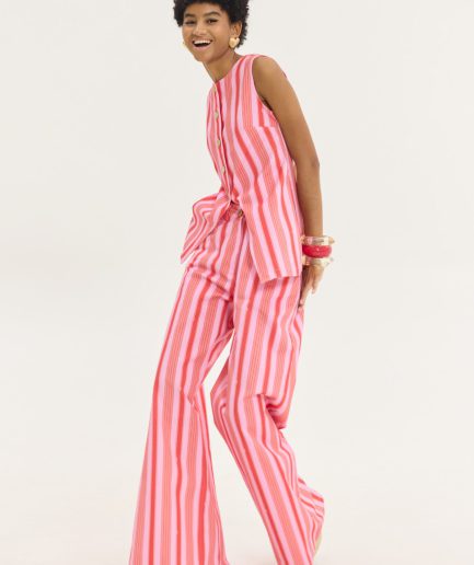 Salem Denim Pants - Pink Crush Hemithea