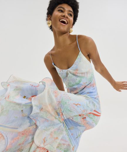 Olsi Dress - Light Blue Hemithea