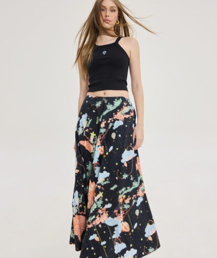 Firefly Skirt - Black Hemithea