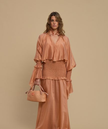 Iris Dress - Dusty Pink La Chaine