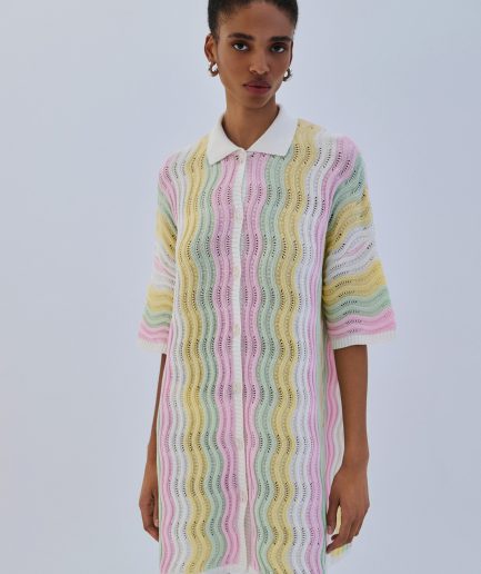 Dress Mini Polo Tricolor Combos