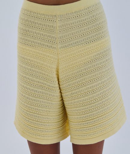 Shorts Knit - Yellow Combos