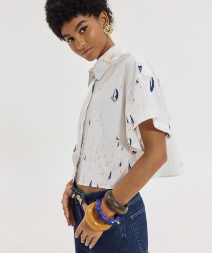Rio Shirt - White Hemithea