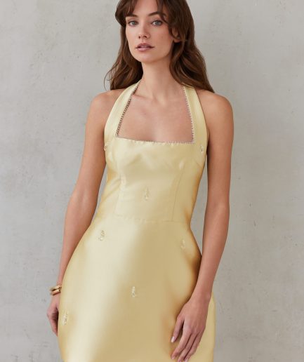 Victoria Dress - Butteryellow Mix & Match