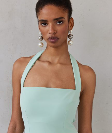 Alba Dress - Pistachio Mix & Match