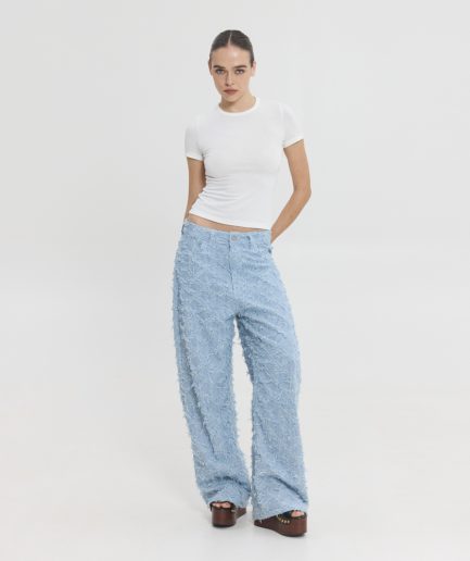 Monica Striped Jeans SunSetGo.