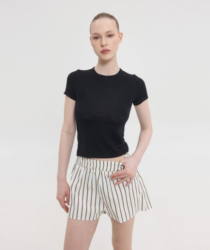 Reina Boxer - Brown/Black Stripes SunSetGo.