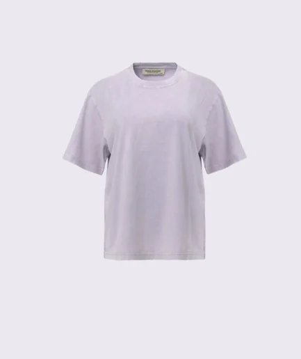 Lilac Cotton T-Shirt Vassia Kostara