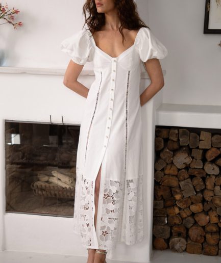 Trail Dress - Off-White Nidodileda