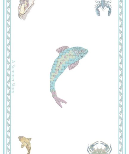 Pareo Turquoise Chaine