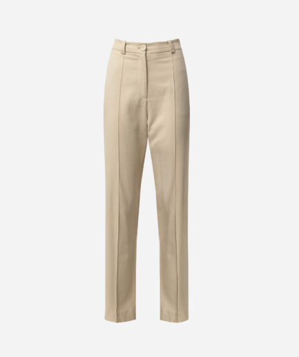 Beige Tailored Pants Vassia Kostara